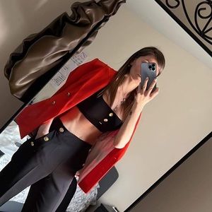 #Red #classic #jacket